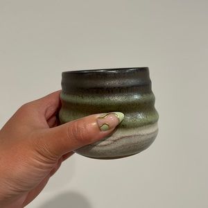 Ceramic Thumb Print Cup